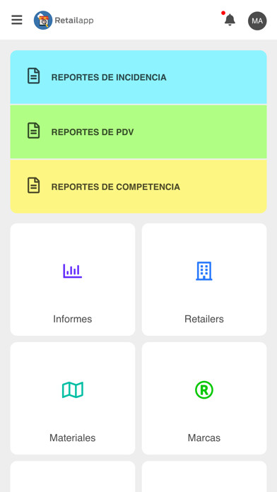 Emulate iPhone app RetailApp using MyAndroid