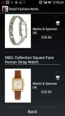 Emulate Android APK Retail Fashion - Fashionista