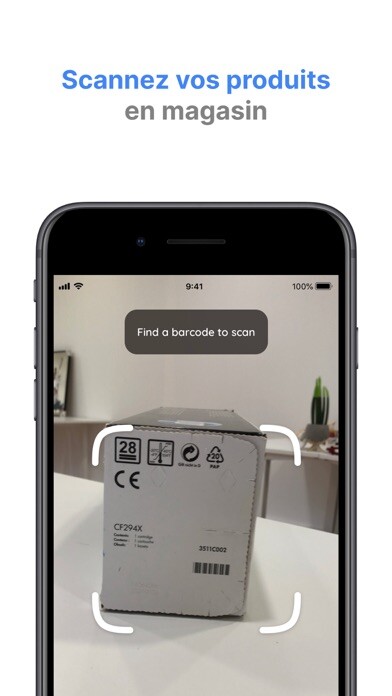 Emulate iPhone app Retail Shake Scanner using MyAndroid