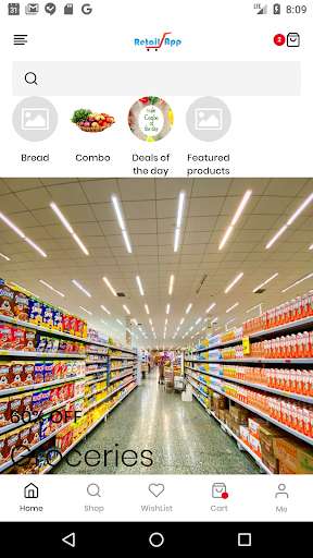 Run android online APK RetailZapp from MyAndroid or emulate RetailZapp using MyAndroid