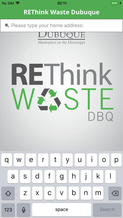 Emulate iPhone app REThink Waste Dubuque using MyAndroid Emulate iPhone app REThink Waste Dubuque using MyAndroid