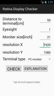 Emulate Android APK Retina Display Checker Emulate Android APK Retina Display Checker