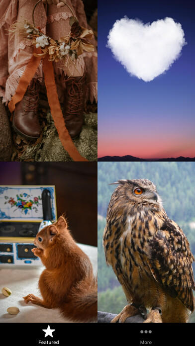 Emulate iPhone app Retina - Premium Wallpapers using MyAndroid