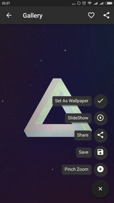 Emulate Android APK Retina Wallpapers