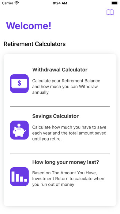 Emulate iPhone app Retirement Calculator - Calc using MyAndroid Emulate iPhone app Retirement Calculator - Calc using MyAndroid