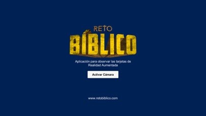 Emulate iPhone app Reto Biblico RealidadAumentada using MyAndroid