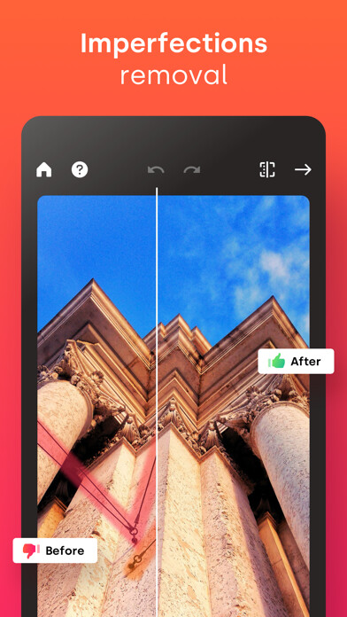 Emulate iPhone app Retouch AI - Remove Objects using MyAndroid