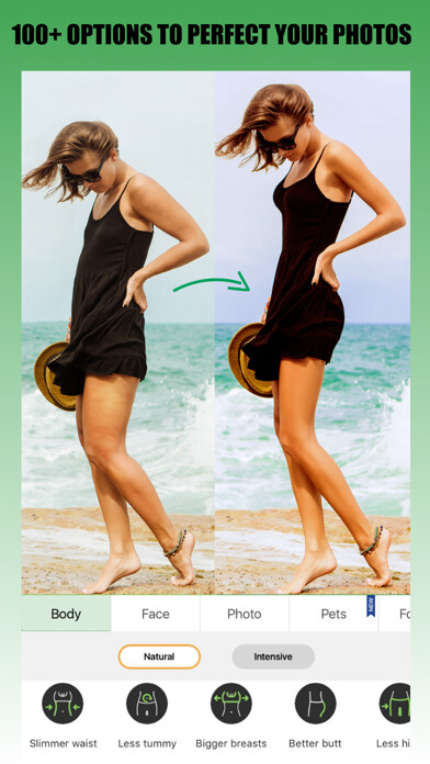 Emulate iPhone app Retouch Me: Body & Face Editor using MyAndroid Emulate iPhone app Retouch Me: Body & Face Editor using MyAndroid