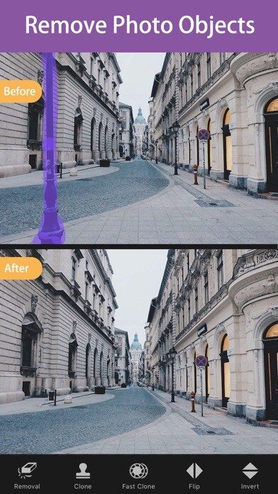 Emulate iPhone app RetouchPhoto - Object Removal using MyAndroid