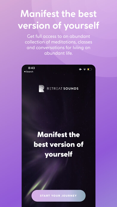 Emulate iPhone app Retreat Sounds using MyAndroid Emulate iPhone app Retreat Sounds using MyAndroid