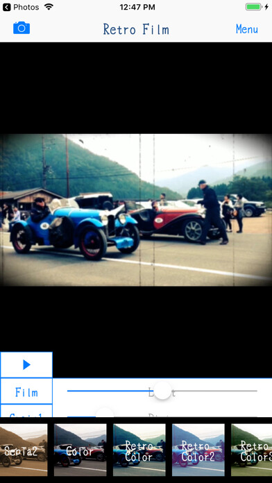 Emulate iPhone app Retro Film - 8mm Video Maker using MyAndroid Emulate iPhone app Retro Film - 8mm Video Maker using MyAndroid