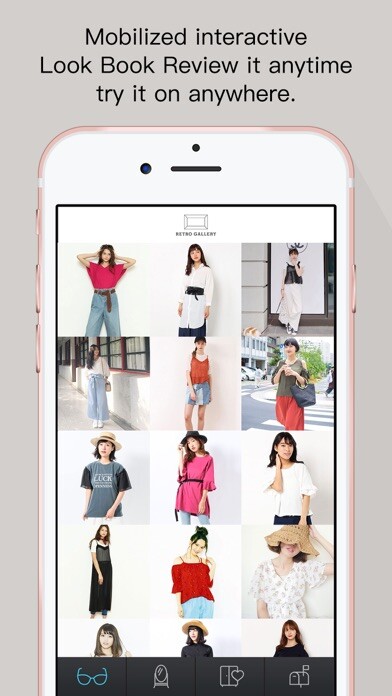 Emulate iPhone app Retro Gallery using MyAndroid