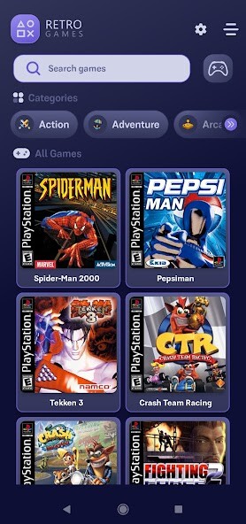 Run android online APK Retro Games - PSX Emulator from MyAndroid or emulate Retro Games - PSX Emulator using MyAndroid Run android online APK Retro Games - PSX Emulator from MyAndroid or emulate Retro Games - PSX Emulator using MyAndroid