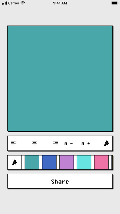 Emulate iPhone app Retro Memo using MyAndroid