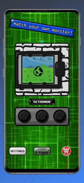 Emulate iPhone app RetroMon - Virtual Pet Monster using MyAndroid Emulate iPhone app RetroMon - Virtual Pet Monster using MyAndroid