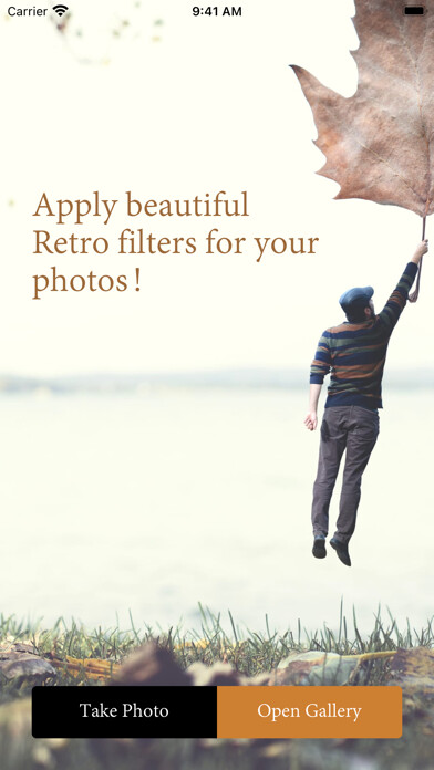 Emulate iPhone app Retron - Vintage Photo Filters using MyAndroid