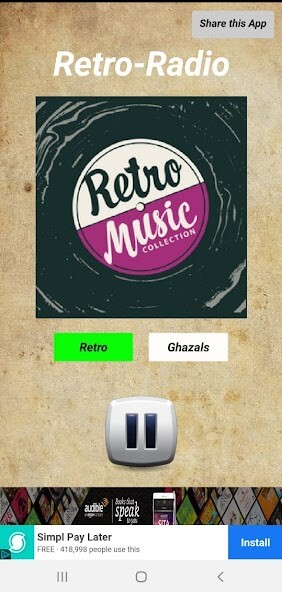 Run android online APK Retro Radio from MyAndroid or emulate Retro Radio using MyAndroid