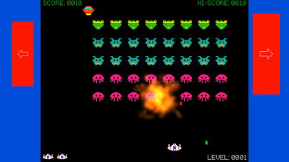 Emulate iPhone app Retro Remix: Space Shooter using MyAndroid