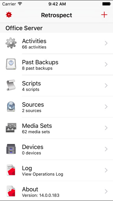 Emulate iPhone app Retrospect using MyAndroid Emulate iPhone app Retrospect using MyAndroid
