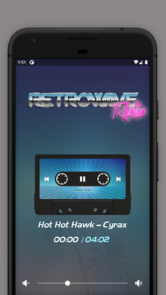Run android online APK Retrowave Radio 2.0 from MyAndroid or emulate Retrowave Radio 2.0 using MyAndroid