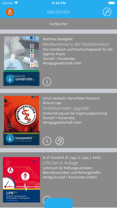 Emulate iPhone app Rettungsdienst Bibliothek using MyAndroid Emulate iPhone app Rettungsdienst Bibliothek using MyAndroid