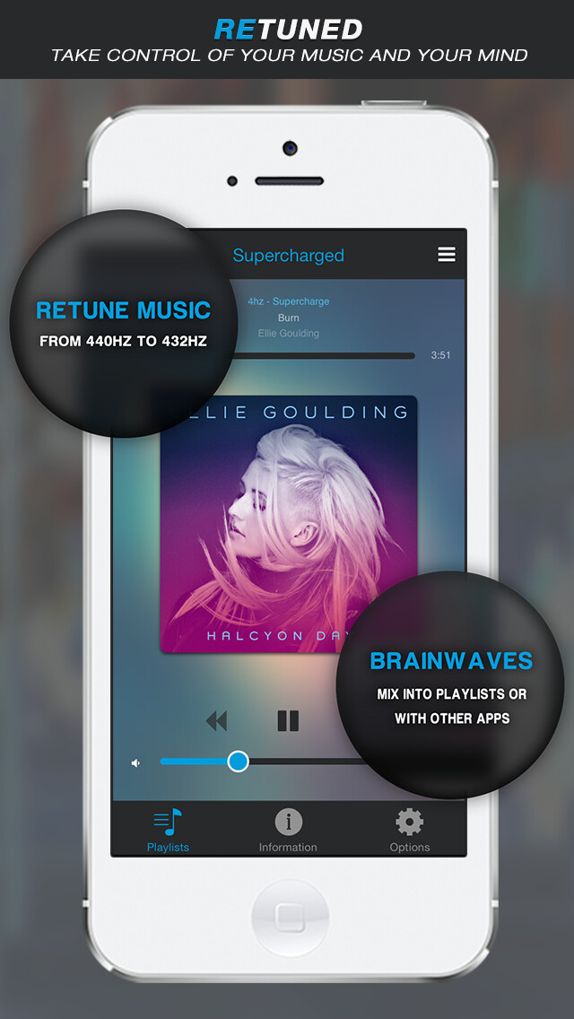 Emulate iPhone app Retuned - Music tuner and binaural beat brainwave entrainment by Universal Tones using MyAndroid Emulate iPhone app Retuned - Music tuner and binaural beat brainwave entrainment by Universal Tones using MyAndroid