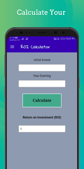 Run android online APK Return On Investment Calculator - ROI Calculator from MyAndroid or emulate Return On Investment Calculator - ROI Calculator using MyAndroid
