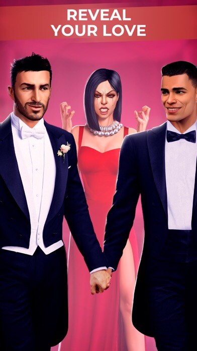 Emulate iPhone app Revelation: LGBTQ+ dating game using MyAndroid