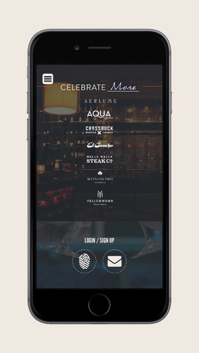 Emulate iPhone app Revelers Club using MyAndroid