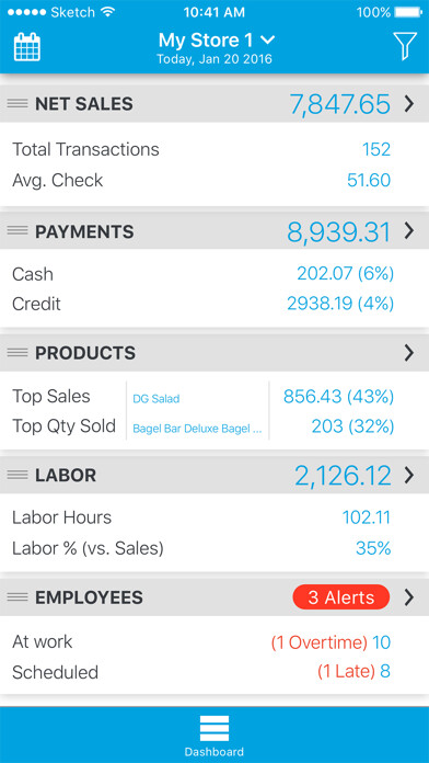 Emulate iPhone app Revel Insights using MyAndroid Emulate iPhone app Revel Insights using MyAndroid