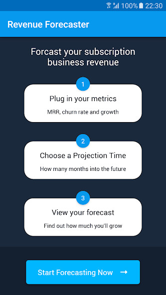 Run android online APK Revenue Forecaster from MyAndroid or emulate Revenue Forecaster using MyAndroid