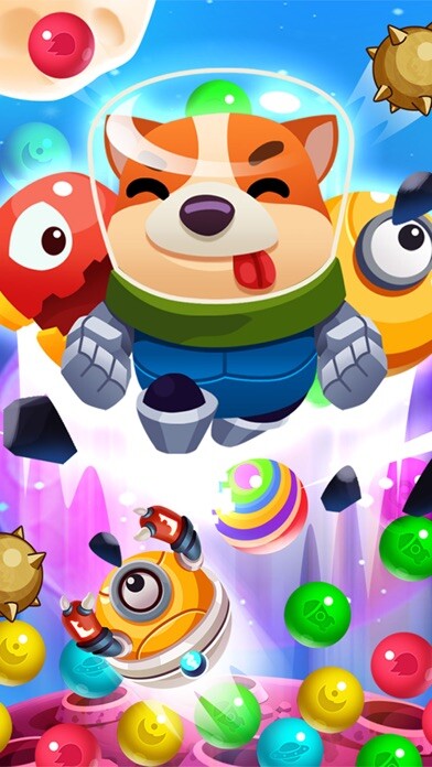 Emulate iPhone app REVERSE Bubble Pop Island using MyAndroid