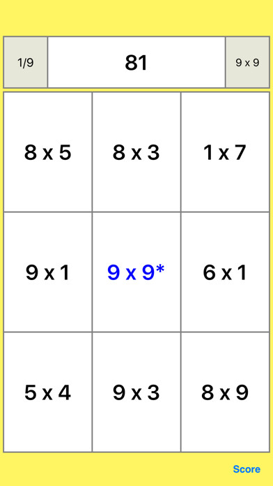 Emulate iPhone app Reverse one digit multiplication tADa using MyAndroid Emulate iPhone app Reverse one digit multiplication tADa using MyAndroid