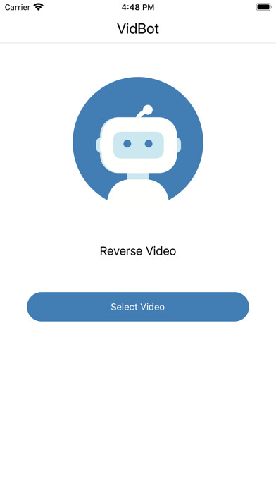 Emulate iPhone app Reverse Video By VidBot using MyAndroid Emulate iPhone app Reverse Video By VidBot using MyAndroid