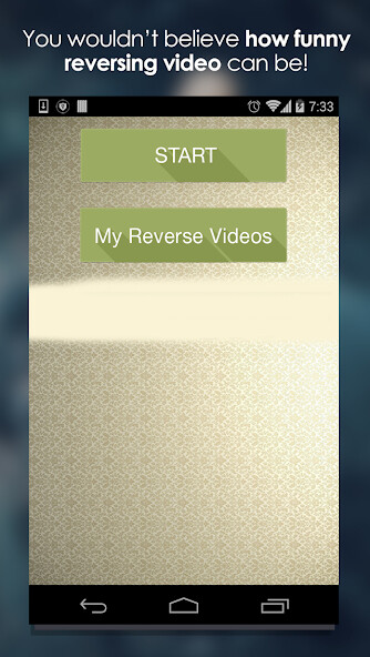 Run android online APK Reverse Video Fun Creater Edit from MyAndroid or emulate Reverse Video Fun Creater Edit using MyAndroid