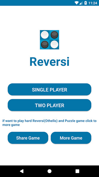 Run android online APK Reversi - Official Othello Board Game from MyAndroid or emulate Reversi - Official Othello Board Game using MyAndroid