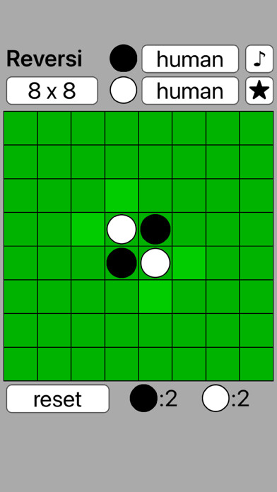 Emulate iPhone app Reversi(Simple) using MyAndroid
