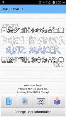 Emulate Android APK Reviewer Quiz Maker FREE