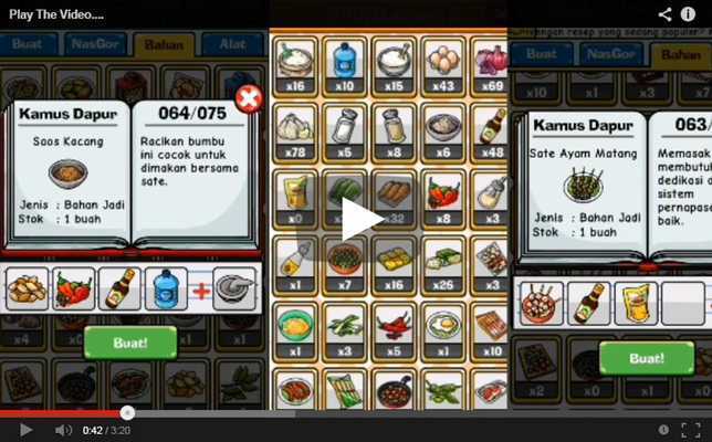 Emulate Android APK Review Game Nasi Goreng Emulate Android APK Review Game Nasi Goreng