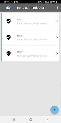 Run android online APK revio authenticator from MyAndroid or emulate revio authenticator using MyAndroid