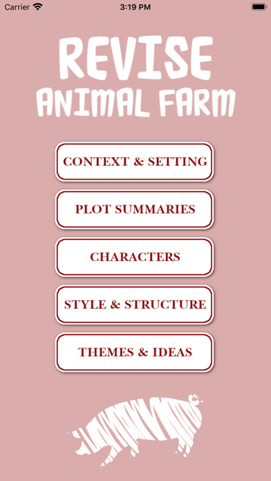 Emulate iPhone app Revise Animal Farm using MyAndroid Emulate iPhone app Revise Animal Farm using MyAndroid