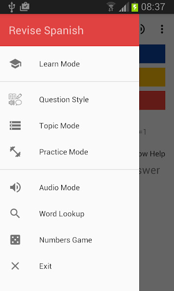 Run android online APK Revise Spanish from MyAndroid or emulate Revise Spanish using MyAndroid