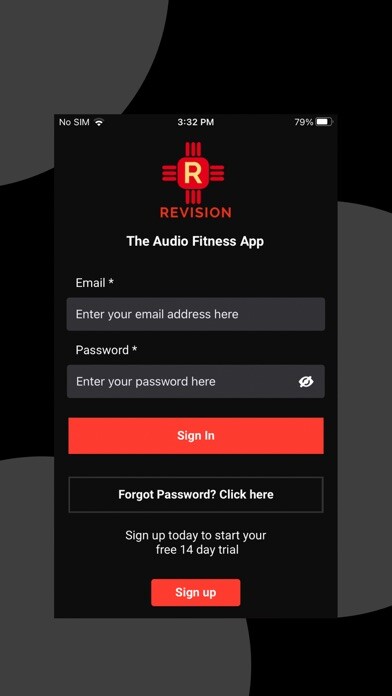 Emulate iPhone app ReVision Fitness using MyAndroid Emulate iPhone app ReVision Fitness using MyAndroid
