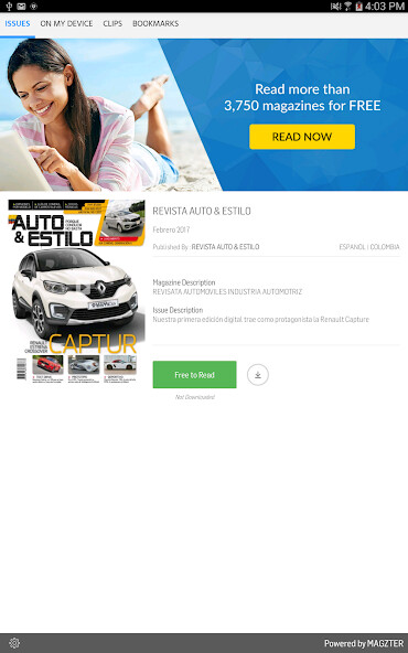 Run android online APK REVISTA AUTO ESTILO MAGAZINE from MyAndroid or emulate REVISTA AUTO ESTILO MAGAZINE using MyAndroid Run android online APK REVISTA AUTO ESTILO MAGAZINE from MyAndroid or emulate REVISTA AUTO ESTILO MAGAZINE using MyAndroid