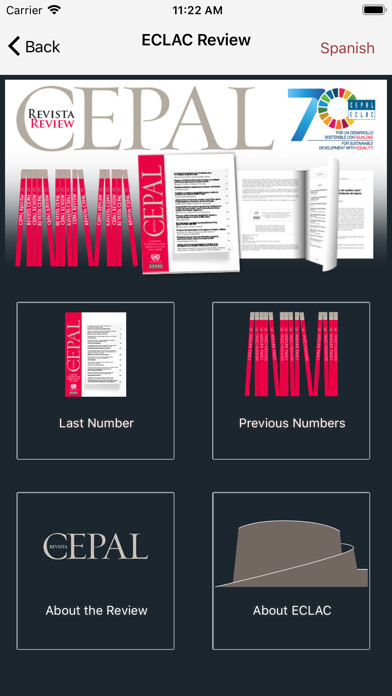 Emulate iPhone app Revista CEPAL using MyAndroid Emulate iPhone app Revista CEPAL using MyAndroid