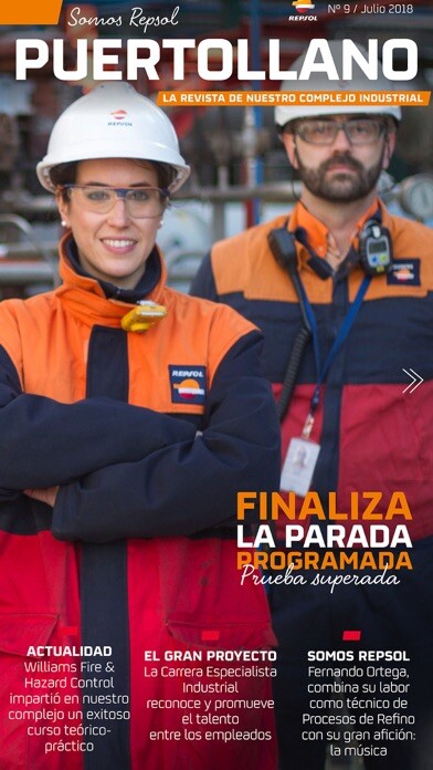 Emulate iPhone app Revista Complejos Industriales using MyAndroid
