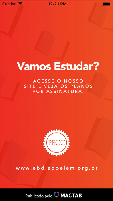 Emulate iPhone app Revista da Escola Dominical using MyAndroid