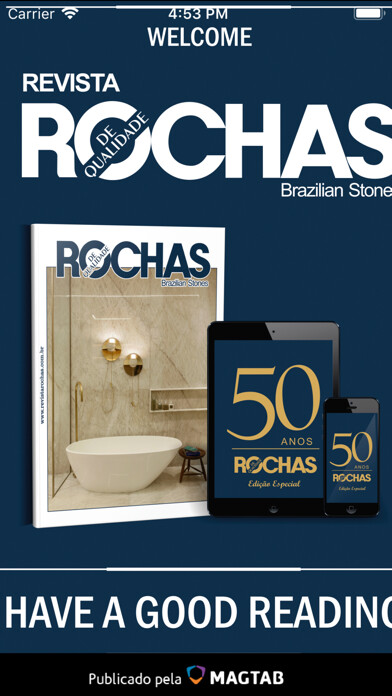 Run android online APK Revista Rochas de Qualidade from MyAndroid or emulate Revista Rochas de Qualidade using MyAndroid