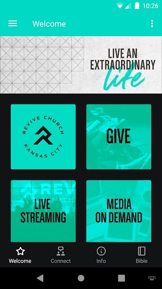 Emulate iPhone app Revive Church KC using MyAndroid Emulate iPhone app Revive Church KC using MyAndroid