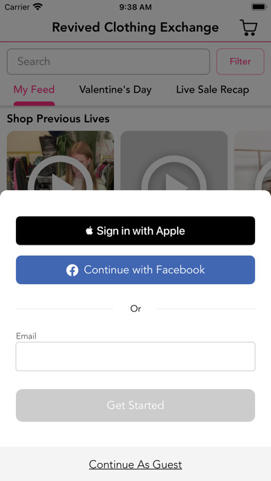 Emulate iPhone app Revived Clothing Exchange using MyAndroid Emulate iPhone app Revived Clothing Exchange using MyAndroid